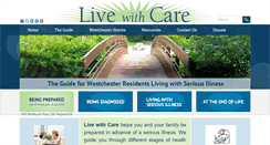 Desktop Screenshot of livewithcare.org